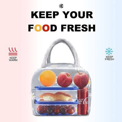 Túi đựng đồ ăn trưa cách nhiệt dễ thương Cooler Giữ thực phẩm tươi ngon cho chuyến dã ngoại của trường du lịch