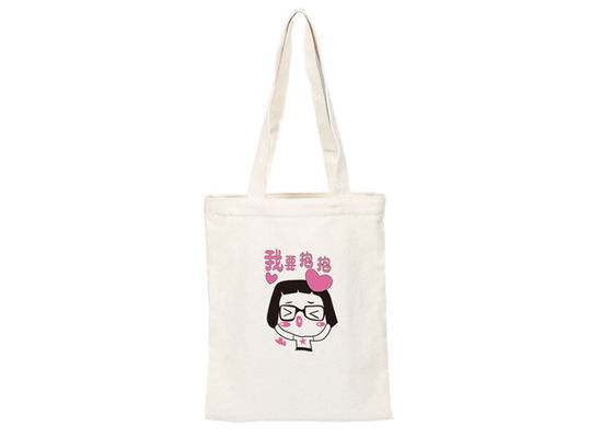Chất lượng  Custom Printed Cute Canvas Tote Bags Shopper Silk Screen Printed nhà máy