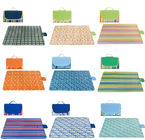Outdoor Sand Resistant Beach Blanket , Collapsible Family Picnic Blanket