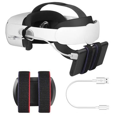 Lưng Có Thể Điều Chỉnh Dây Đeo Pin Power Bank Cố Định Giá Đỡ Cho Oculus Quest 2 Di Động Pin Cho Quest 2 Tai Nghe VR