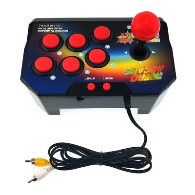 16 Bit Tích Hợp 145 Trò Chơi Arcade Retro Joystick Video Máy Chơi Game Bỏ Túi ABS Tay Cầm Người Chơi Dính Bộ Điều Khiển Tay Cầm AV