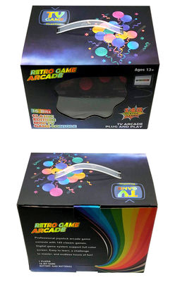 16 Bit Tích Hợp 145 Trò Chơi Arcade Retro Joystick Video Máy Chơi Game Bỏ Túi ABS Tay Cầm Người Chơi Dính Bộ Điều Khiển Tay Cầm AV