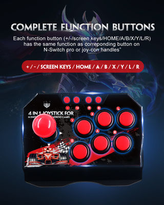 Giá Sỉ 4 Trong 1 Retro Arcade Station USB Có Dây Rocker Fighting Stick Bộ Điều Khiển Cần Điều Khiển Cho Trò Chơi Android TV