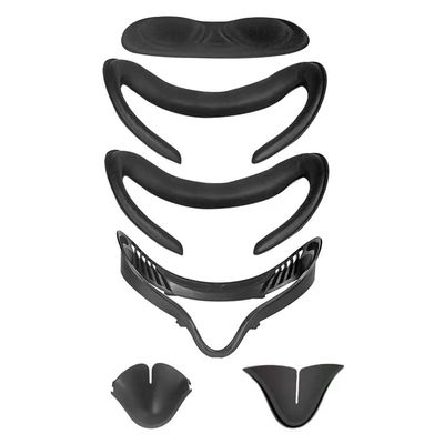 Bộ phụ kiện VR Bảo vệ ống kính+Miếng che mặt Cove+Giá đỡ giao diện khuôn mặt+Miếng đệm mũi silicon cho Oculus Quest 2 VR