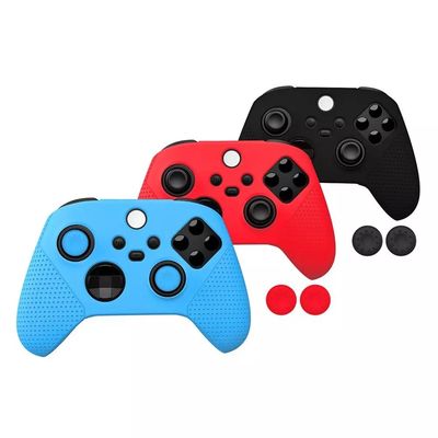 2021 Bán Buôn Mới Dẻo Silicone Bảo Vệ Tay Cầm Chống Trơn Trượt Bao Vỏ Bộ Điều Khiển Da Dành Cho Xbox Series X S Phụ Kiện Game