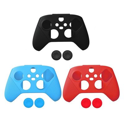 2021 Bán Buôn Mới Dẻo Silicone Bảo Vệ Tay Cầm Chống Trơn Trượt Bao Vỏ Bộ Điều Khiển Da Dành Cho Xbox Series X S Phụ Kiện Game