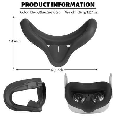 Bán Buôn Ốp Lưng Silicon Bền Bịt Mắt Thoải Mái Cho Oculus Quest 2 Ốp Lưng Silicon Và Mặt Nạ Mắt VR Phụ Kiện