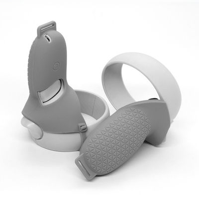 Cho Oculus Quest 2 VR Bộ Điều Khiển Cảm Ứng Ốp Lưng Silicon Da Bảo Vệ VR Tai Nghe Tay Cầm Cho Oculus Quest 2 Phụ Kiện