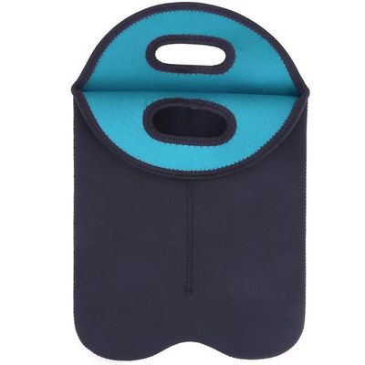 Kích Thước Tùy Chỉnh Di Động 1/2 Chai Bia Làm Mát Giá Đỡ Tàu Sân Bay Neoprene Rượu Tủ Đông Túi Mát Rượu-Chai Túi