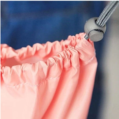Khuyến mại thân thiện với môi trường vẻ đẹp không thấm nước vải polyester túi dây rút Túi che bụi tùy chỉnh cho quà tặng vải