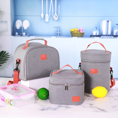 Tùy chỉnh nhiều hình dạng khác nhau Túi đựng đồ ăn trưa di động Hộp giữ nhiệt thực phẩm Hộp giữ nhiệt văn phòng chống nước bền Hộp đựng đồ ăn trưa có dây đeo vai