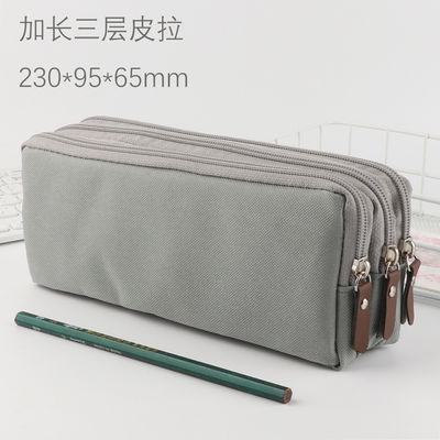 Công Suất Lớn Đựng Trường Bút Tiếp Liệu Bút Chì Túi Bảo Quản Học Sinh Bút Chì Trường Hợp Hộp Bút Lớn Túi Văn Phòng Phẩm
