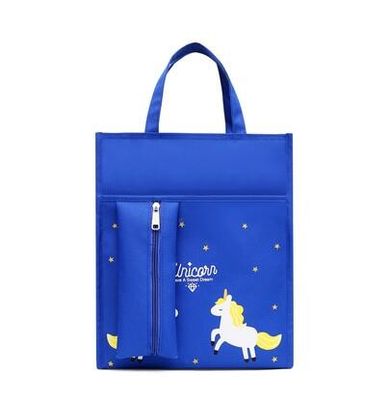 Giá Xuất Xưởng Sinh Viên Hướng Dẫn Túi A4 Canvas Túi Xách Tay Chống Thấm Nước Pencilbag Công Suất Lớn Schoolbag Đồ Dùng Học Tập Văn Phòng