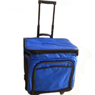 Nhà máy trực tiếp bán buôn xe đẩy mua sắm di động túi đựng thực phẩm nhiệt cách nhiệt lớn / túi làm mát bị xúc phạm
