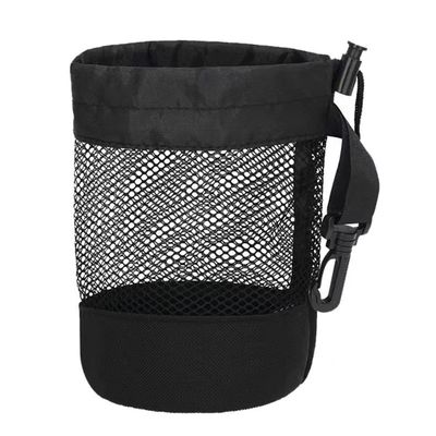 Túi dây rút thể thao polyester Túi lưới bỏ túi để đựng bóng golf