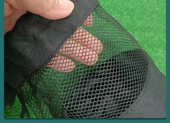 Túi dây rút thể thao polyester Túi lưới bỏ túi để đựng bóng golf