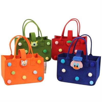 Túi quà tặng nỉ có thể gập lại có thể tái sử dụng Công suất lớn Mommy Storage Tote Túi xách