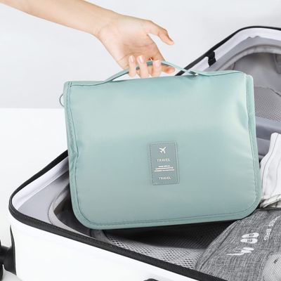 Phụ Nữ Treo Túi Đựng Đồ Vệ Sinh Chống Nước Trang Điểm Mỹ Phẩm Tổ Chức Du Lịch Mạnh Mẽ
