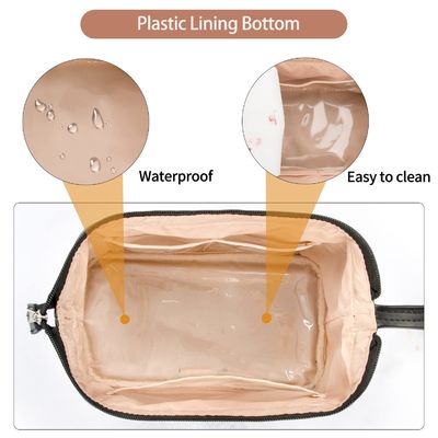 Bán buôn dành cho người lớn Túi vệ sinh mỹ phẩm Polyester dành cho nam giới Túi vệ sinh du lịch polyester được giặt tùy chỉnh cho nam giới