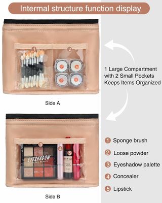 Bán buôn dành cho người lớn Túi vệ sinh mỹ phẩm Polyester dành cho nam giới Túi vệ sinh du lịch polyester được giặt tùy chỉnh cho nam giới