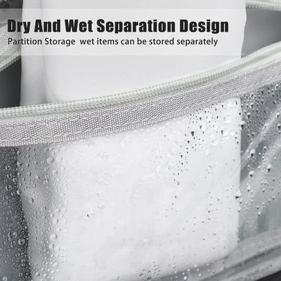 Túi mỹ phẩm xách tay nữ dung lượng lớn túi đựng mỹ phẩm du lịch dây kéo hai lớp túi đựng đồ vệ sinh cá nhân nam có ngăn