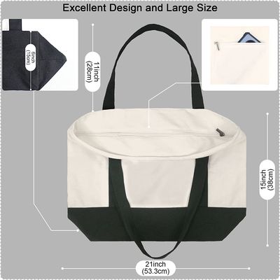 Túi vải sinh thái màu trắng với LGO rõ ràng Hình ảnh đẹp Phong cách đơn giản