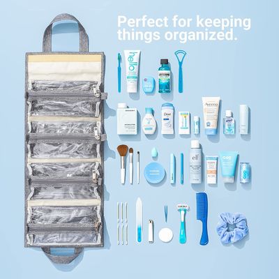 Dung tích lager túi vệ sinh cá nhân 4 bộ Túi treo trang điểm/Bộ dụng cụ vệ sinh/Đồ tổ chức du lịch cho nữ