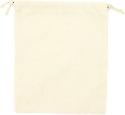 Túi vải cotton vải Muslin dây rút nhỏ bền nhẹ