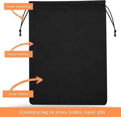 Công suất Lager Túi dây rút cotton pha trộn bền lLightweight