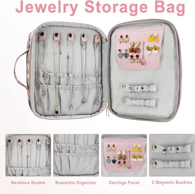 Túi trang điểm cực lớn bền và nhẹ Túi tổ chức trang điểm hai lớp Túi đựng cọ trang điểm chống nước