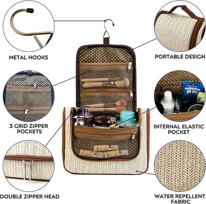Túi đựng đồ trang điểm bền và chống sốc Cô gái xách tay Túi treo đồ vệ sinh du lịch Túi đựng mỹ phẩm