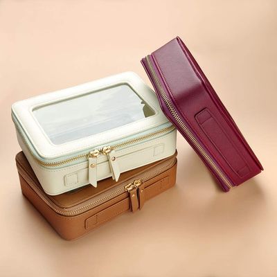 Hộp đựng mỹ phẩm chống nước dung tích lớn chất lượng cao có móc treo cho túi du lịch
