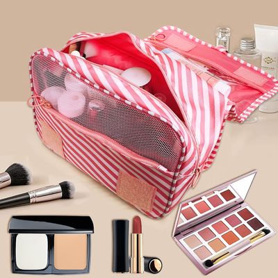 Túi trang điểm treo Bảo vệ chống sốc &amp; Túi đựng đồ vệ sinh cá nhân dành cho phụ nữ đi du lịch Cô gái