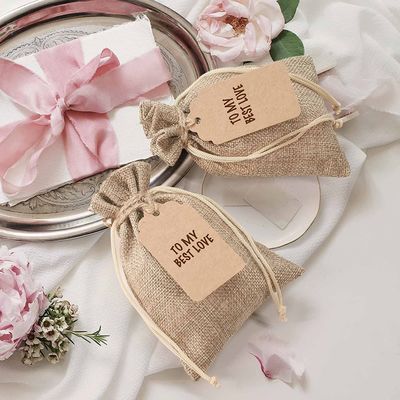 Bảo vệ môi trường Túi trang sức Cotton Coffee Bean Storage