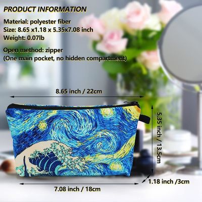 Túi trang điểm du lịch chống nước nhẹ cho nữ