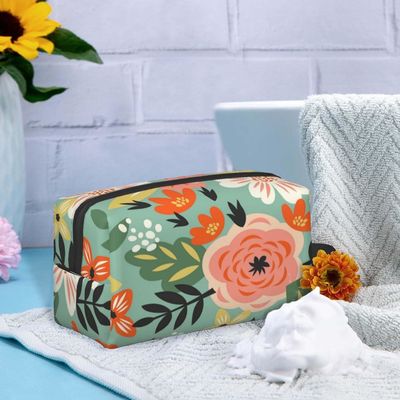 Túi mỹ phẩm chống nước đa chức năng Túi vệ sinh in kỹ thuật số
