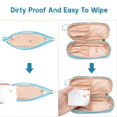 Túi mỹ phẩm không thấm nước chất lượng cao Túi vệ sinh có dây kéo