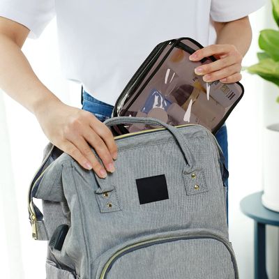 Túi đựng đồ vệ sinh trong suốt chống nước bền đa chức năng khi đi du lịch