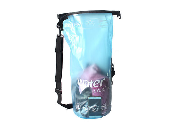 Túi khô PVC ngoài trời có dây đeo vai Túi đựng đồ không thấm nước Cắm trại