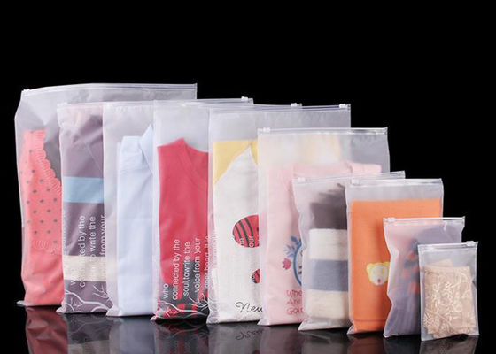 Túi đựng hàng may mặc miễn phí BPA Túi nhựa PE trong suốt cho quần áo